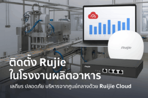 Ruijie ในโรงงานอาหาร