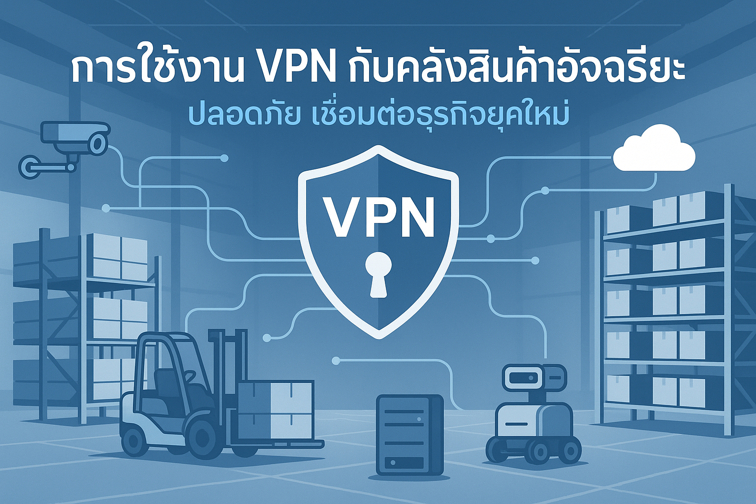 VPN กับคลังสินค้าอัจฉริยะ