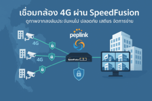 เชื่อมกล้อง 4G ผ่าน SpeedFusion